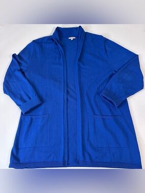 TALBOTS - WOMENS - OPEN CARDIGAN SWEATER